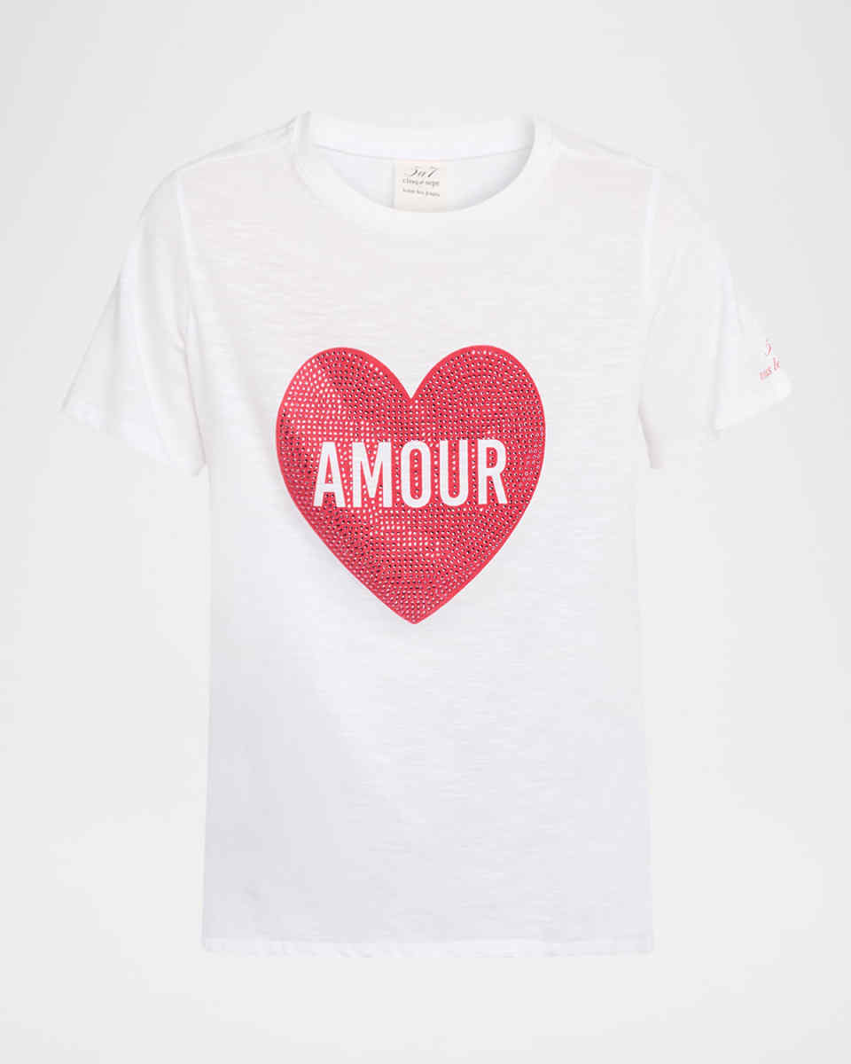 Crewneck Amour Heart Tee